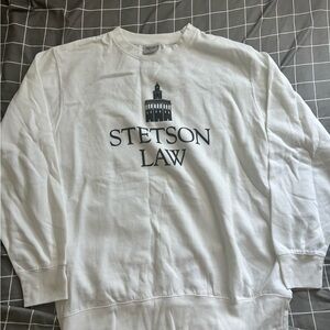 Stetson Law White Sweatshirt